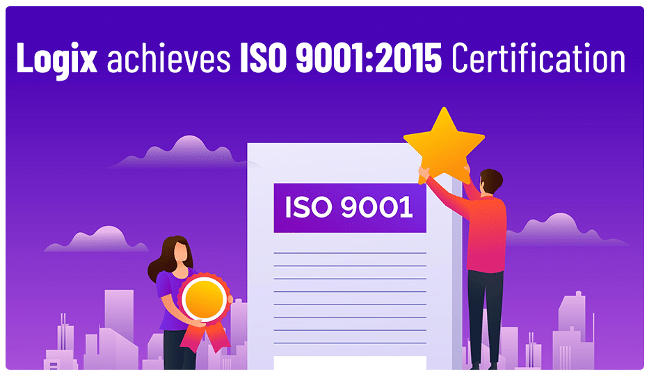 Logix achieves ISO 9001-2015
