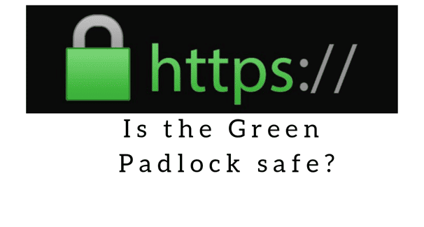 green padlock https