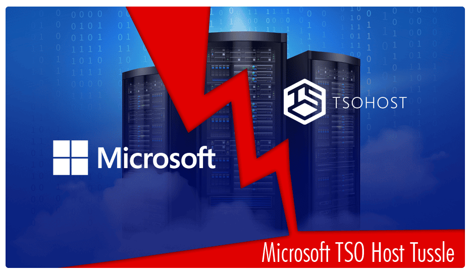 Microsoft TSO Host Tussle