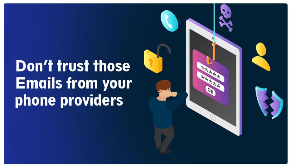 The phone provider phishing scam