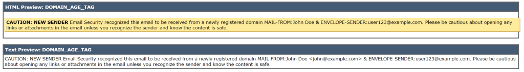 Logix Email ATP Enhancement - Action Mode