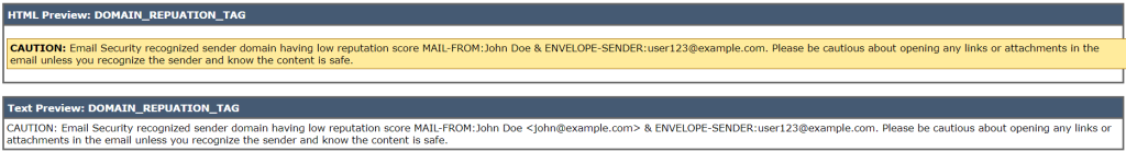 Logix Email ATP Enhancement - Detection Mode Mode