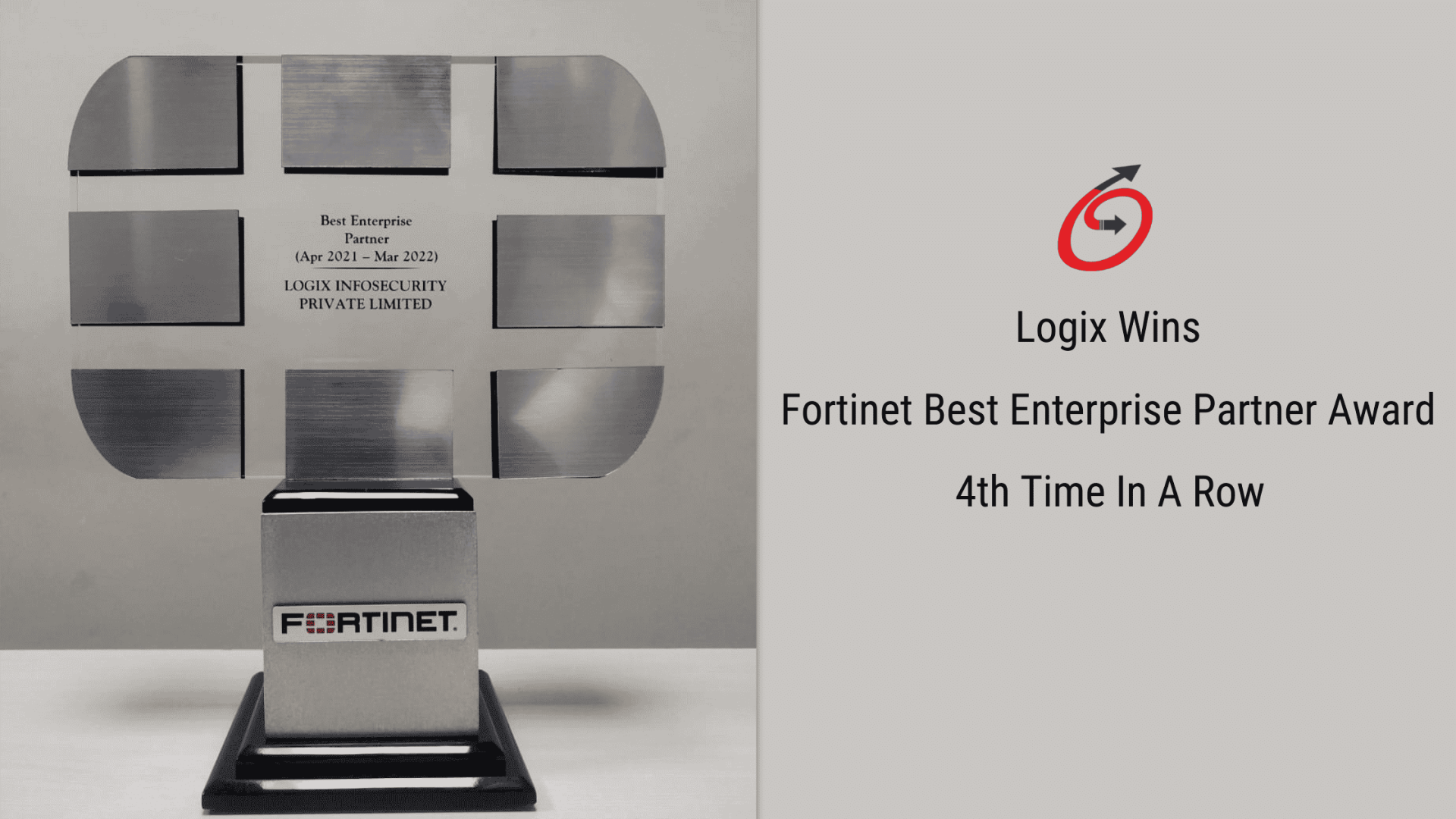 Logix Wins the Fortinet Best Enterprise Partner Award