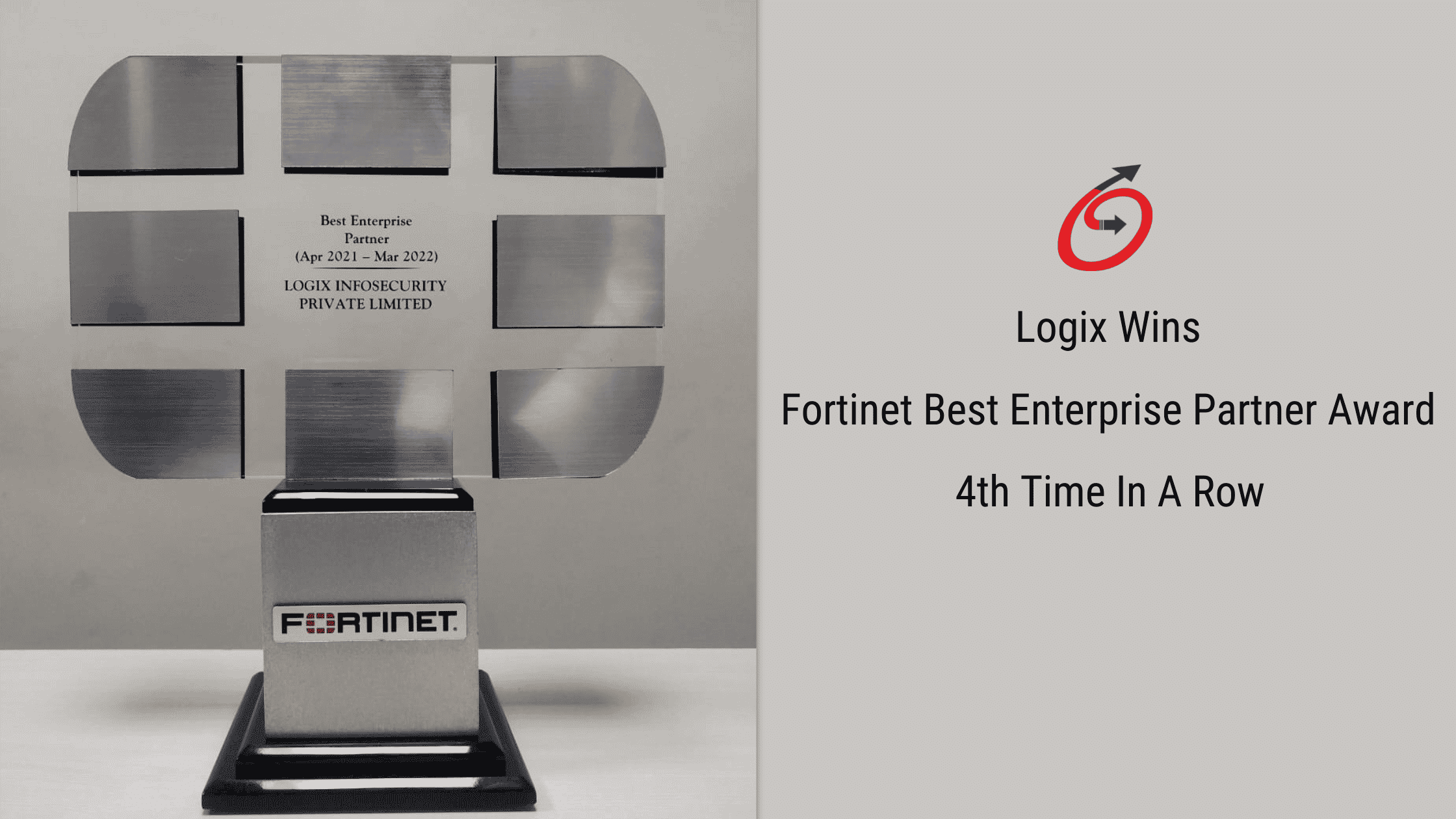 Logix Wins the Fortinet Best Enterprise Partner Award