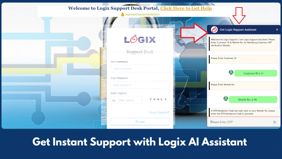 Get Instant Support with Logix AI Assistant