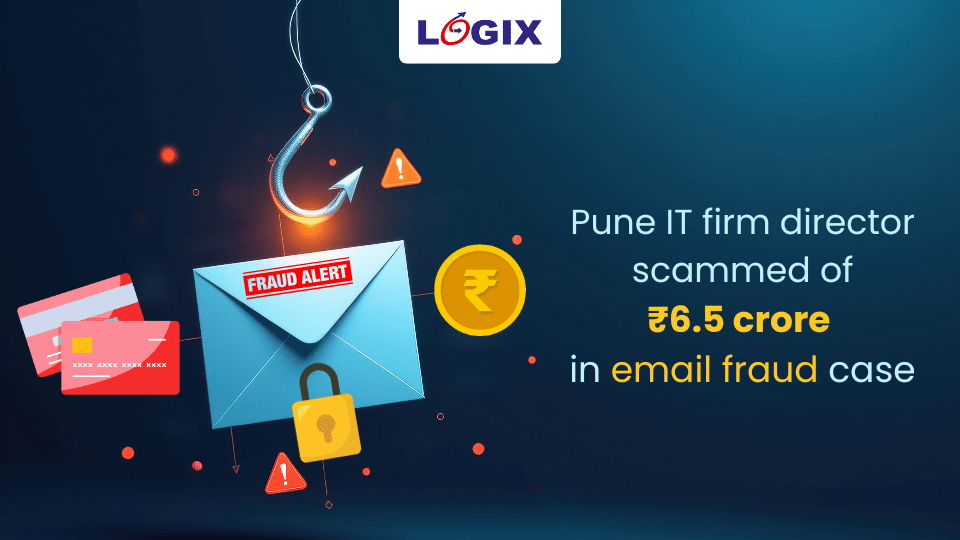 Pune IT firm director scammed of ₹6.5 crore in email fraud case